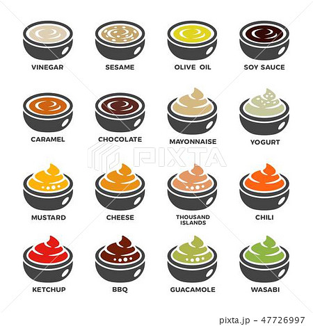 sauce icon set 47726997