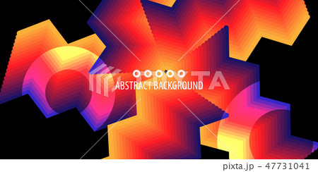 Geometric colorful abstract background 47731041