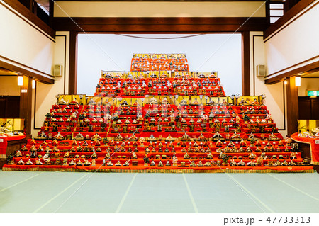 浪漫ひな飾り　ひな壇 47733313