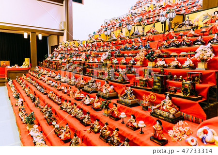 浪漫ひな飾り ひな壇 浪漫ひな飾り ひな壇 47733314