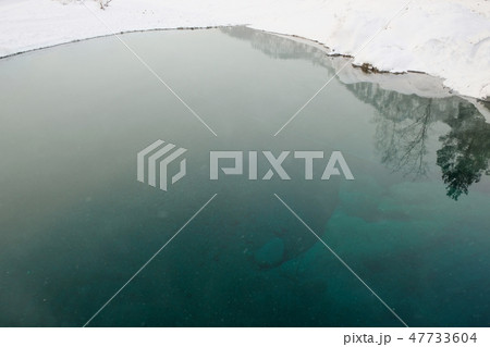 Blue Lake in the Altai Mountains Blue Lake in the Altai Mountains 47733604