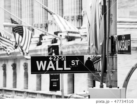 ニューヨーク　ウォール街 47734510