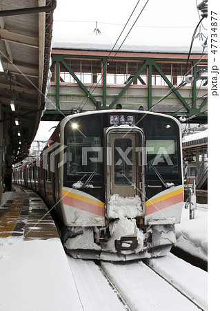 冬の上越線E129系(水上駅) 冬の上越線E129系(水上駅) 47734877