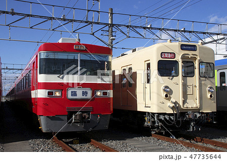 東武1800系・8000系のレトロ並び 47735644