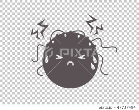 我的頭髮疼痛圖案插圖頭皮屑發癢粗糙的皮膚 47737494