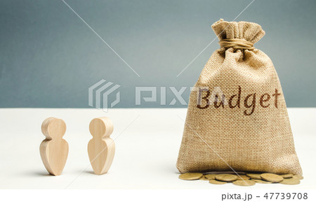 Two businessmen are discussing the company 47739708