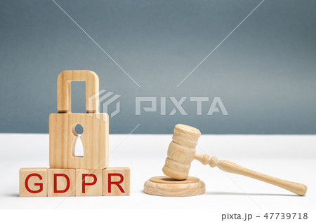 GDPR concept. Data Protection Regulation. GDPR concept. Data Protection Regulation. 47739718