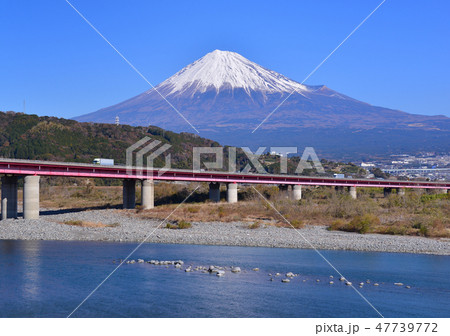 東名富士川橋と富士山-6652 東名富士川橋と富士山-6652 47739772