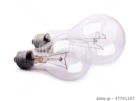 Two incandescent bulbs 47741197