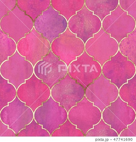 Vintage grunge indian, moroccan seamless pattern 47741690