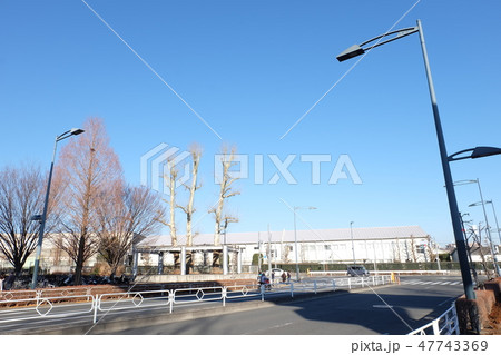 タチヒ構内に在るジャムコ本社 47743369