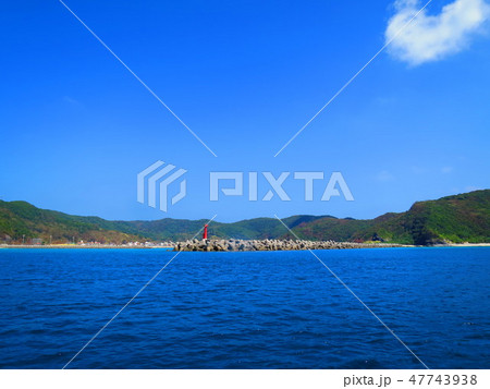 沖縄　慶良間諸島　海　風景 47743938