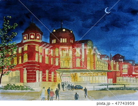 東京駅 水彩画 2025年作 東京駅 水彩画 2025年作 東京駅 水彩画 2025年作 東京駅 水彩画 2025