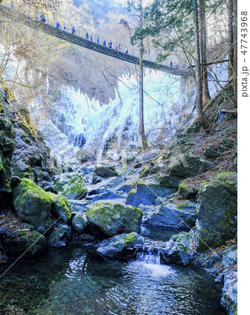 尾之内百景氷柱と尾之内渓谷（縦） 47743968