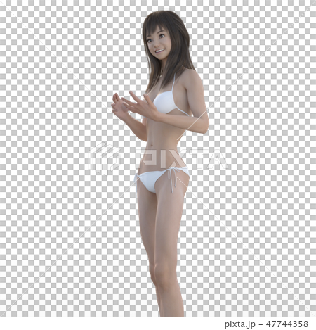 女性解剖肌肉3DCG例證材料 女性解剖肌肉3DCG例證材料 47744358