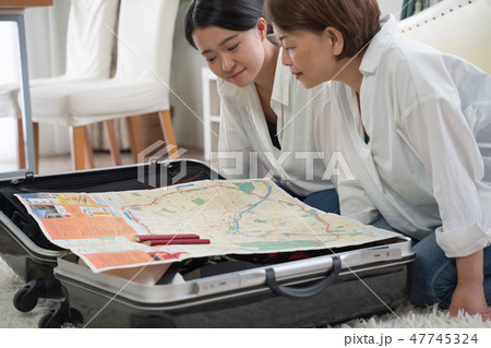 旅支度　親子 47745324