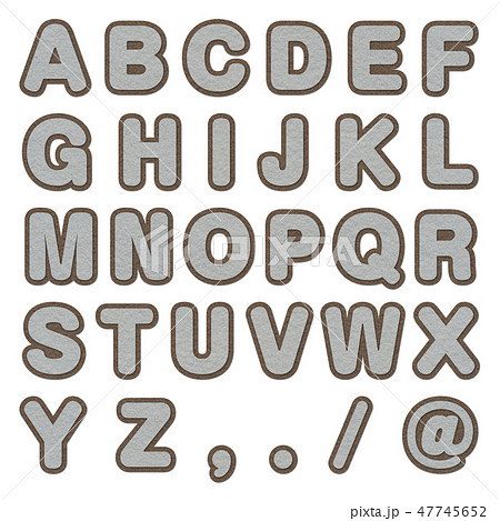 アルファベットのイラスト素材
