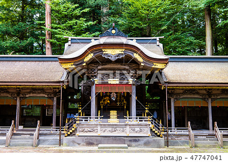 長野 諏訪大社 上社本宮 幣拝殿 47747041