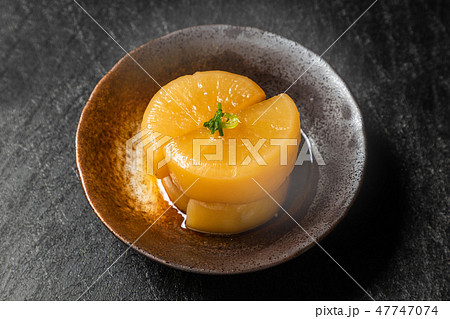 ふろふき大根 Boiled Japanese radish ふろふき大根 Boiled Japanese radish 47747074