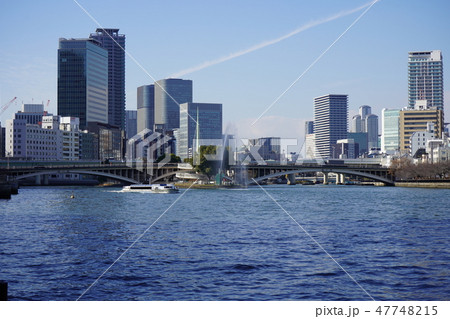 大阪中ノ島、水の都大阪 47748215