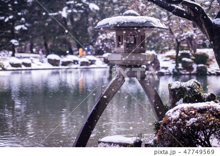 兼六園の雪景色 兼六園の雪景色 47749569