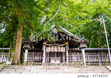 長野 諏訪大社 上社前宮 本殿 47749797