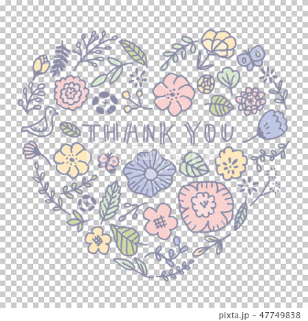 Heart _ Thank you 47749838