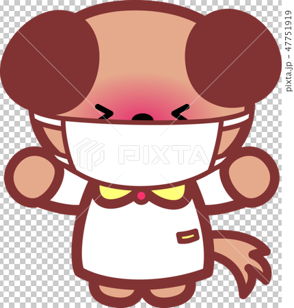 Inu mask of the mask Animal cute animals 47751919