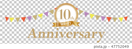 10周年アニバーサリーデコ 47752049