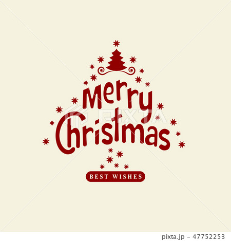 Wishing You A Merry Christmas. Christmas Tree  47752253