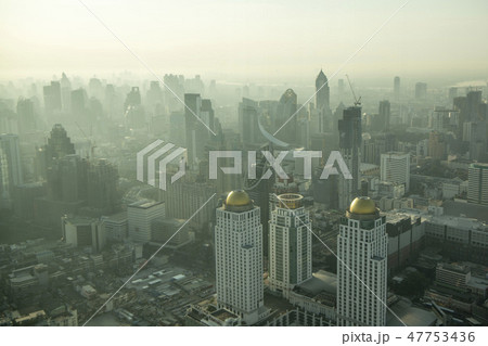 THAILAND BANGKOK CITY SKYLINE SUNRISE THAILAND BANGKOK CITY SKYLINE SUNRISE 47753436