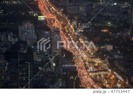 THAILAND BANGKOK CITY SKYLINE ROAD THAILAND BANGKOK CITY SKYLINE ROAD 47753447