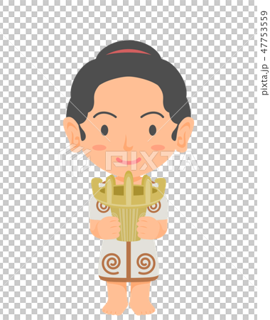 縄文時代の女の子 47753559