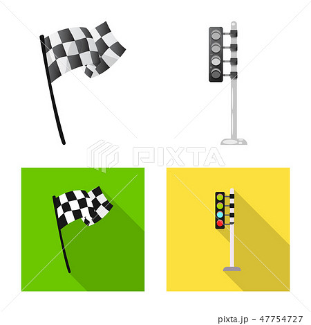 Vector illustration of car and rally icon. Collection of car and race stock symbol for web. Vector illustration of car and rally icon. Collection of car and race stock symbol for web. 47754727