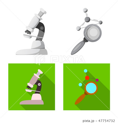 Vector design of genetic and plant symbol. Set of genetic and biotechnology stock symbol for web. Vector design of genetic and plant symbol. Set of genetic and biotechnology stock symbol for web. 47754732