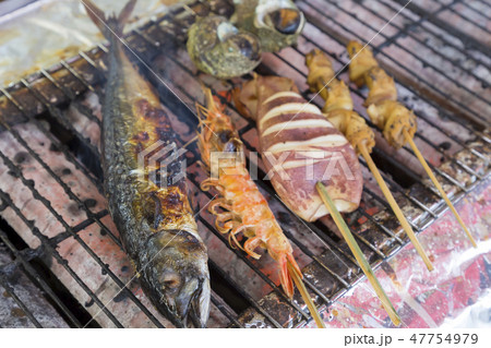 寺泊名物　浜焼き 47754979