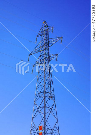鉄塔 電力 ライフライン 鉄塔 電力 ライフライン 47755393