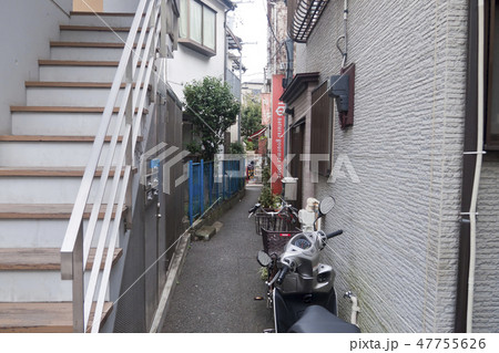 原宿キャットストリート 路地裏 原宿キャットストリート 路地裏 47755626