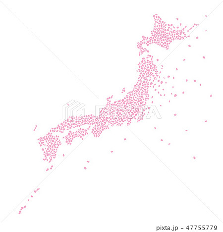 サクラの日本地図 サクラの日本地図 47755779