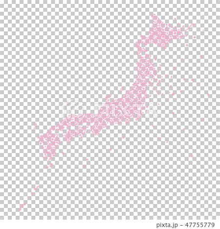 サクラの日本地図 サクラの日本地図 47755779
