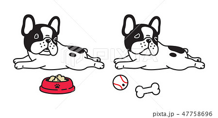 dog vector french bulldog icon character cartoon dog vector french bulldog icon character cartoon 47758696