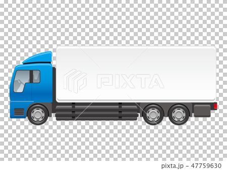 Illustration Of A Large Truck Stock Illustration