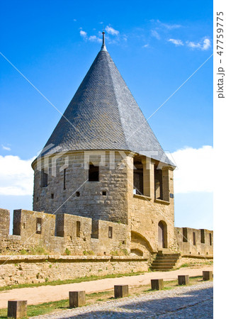Fortress Carcassonne, Languedoc, France 47759775