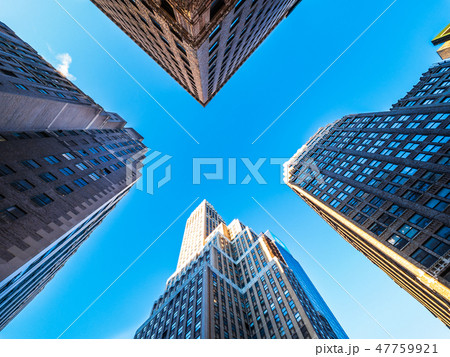 都市風景・高層ビル イメージ ニューヨーク 都市風景・高層ビル イメージ ニューヨーク 47759921