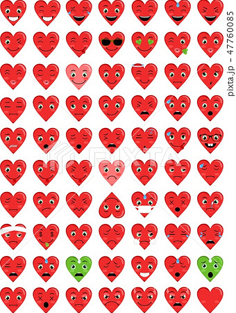Hearth Love Emoticons Hearth Love Emoticons 47760085