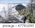 黒斑山のスノートレッキング 47761095