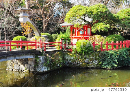 三嶋大社境内厳島神社と神池 47762550