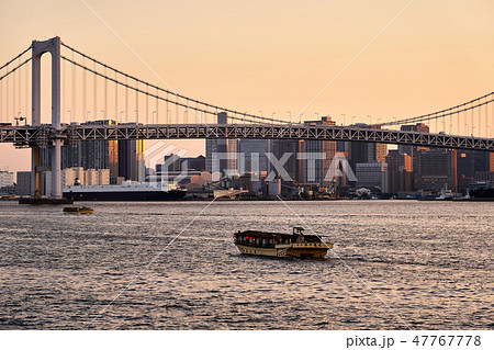 東京湾の夕景 47767778