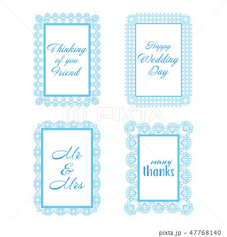 Elegant Lace Border Frames laser cut Picture Frames 47768140