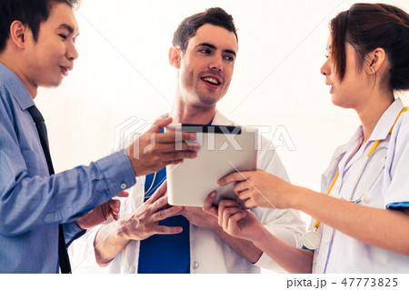 Healthcare people group and scientist meeting. Healthcare people group and scientist meeting. 47773825